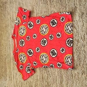 ***NEVER WORN*** Red dragon ball z tee shirt men's size XL